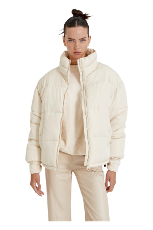 Basic High-Neck Puff Jacket